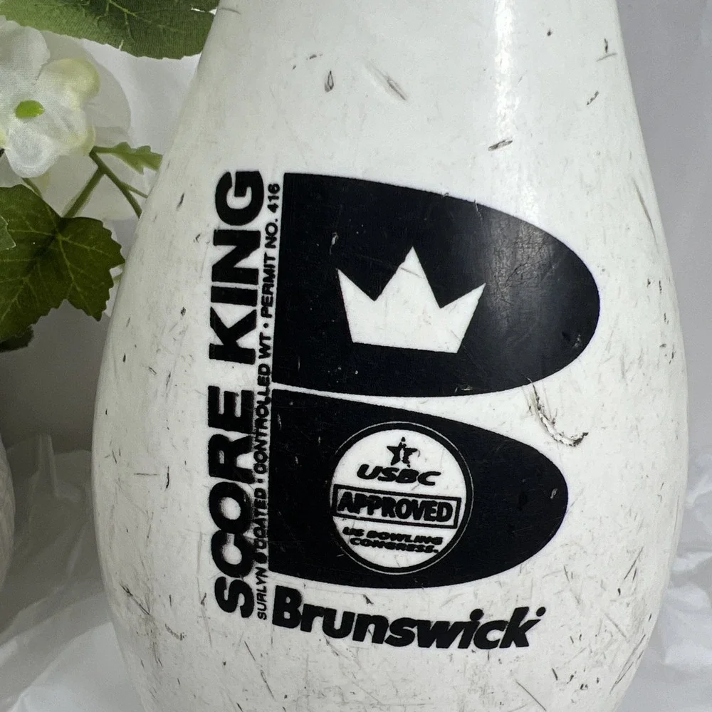 Brunswick Score King USBC Approved Plastic Coated‎ Crown Bowling Pin Made in USA